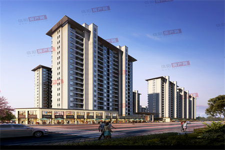 城东水岸东方2室2厅1卫92m2精装修